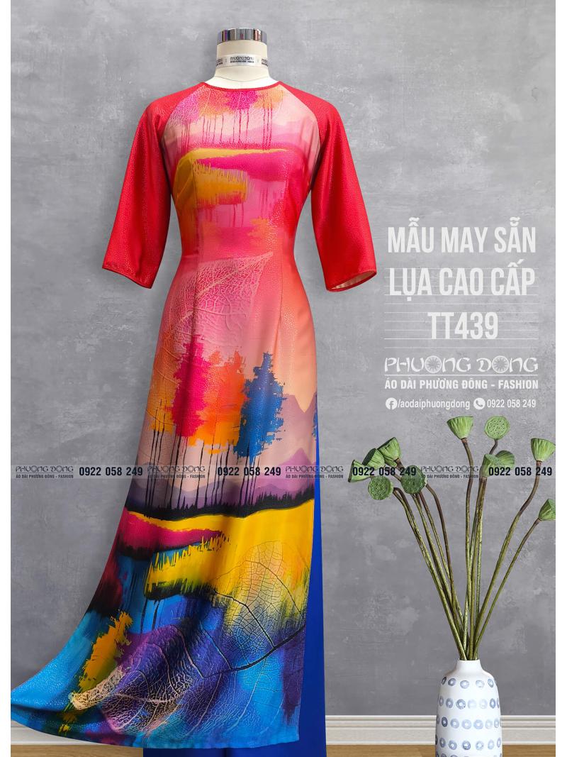 Áo Dài Truyền Thống Lụa Cao Cấp TT439